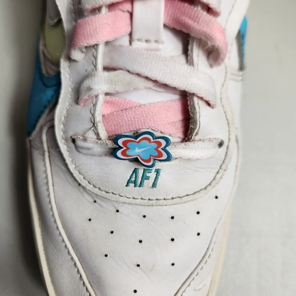 Nike Womens |11| AF1 PLT.AF.ORM White/Pastel/DZ5197-100